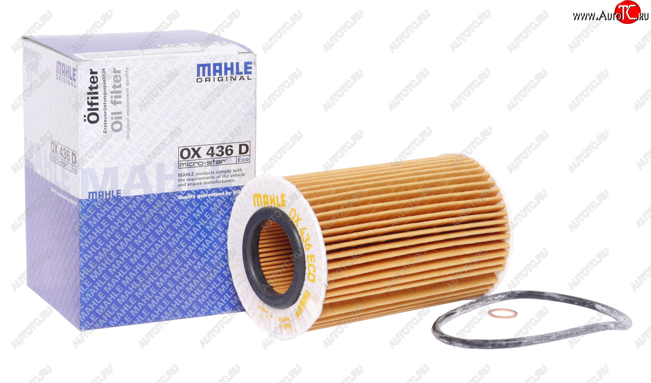 739 р. Фильтр масляный HYUNDAI Santa Fe,Tucson KIA Sportage (2.02.2 CRDI) MAHLE MAHLE ox436d  с доставкой в г. Пермь