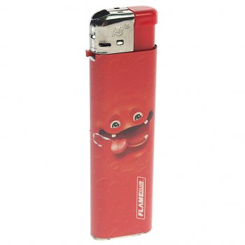47 р. Зажигалка газовая FLAMECLUB FLAMECLUB p-01 smile  с доставкой в г. Пермь. Увеличить фотографию 1