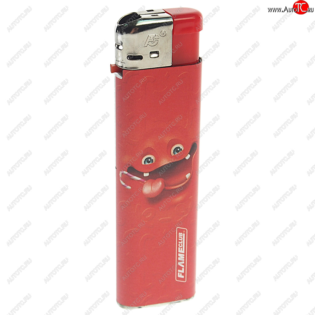47 р. Зажигалка газовая FLAMECLUB FLAMECLUB p-01 smile  с доставкой в г. Пермь