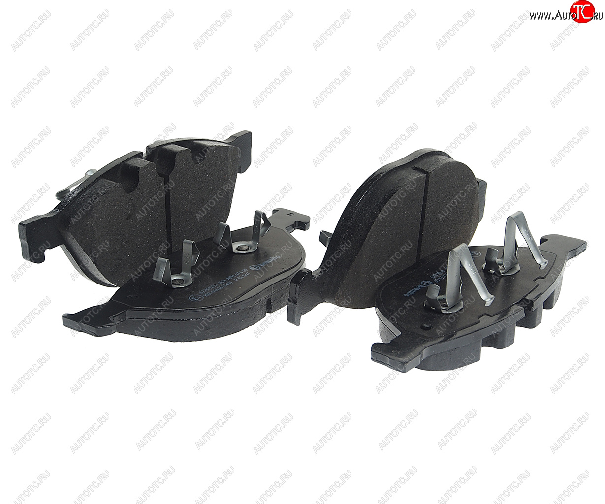 9 499 р. Колодки тормозные передние (4шт.) BREMBO BMW 5 серия E60 седан дорестайлинг (2003-2007)  с доставкой в г. Пермь