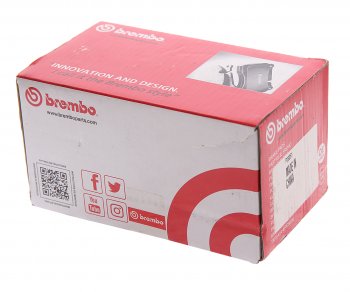 5 599 р. Колодки тормозные задние (4шт.) BREMBO BMW 5 серия F10 седан дорестайлинг (2009-2013)  с доставкой в г. Пермь. Увеличить фотографию 3