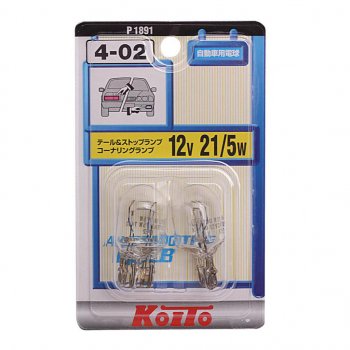 349 р. Лампа 12V W215W W3x16q блистер (2шт.) KOITO KOITO p1891  с доставкой в г. Пермь. Увеличить фотографию 1