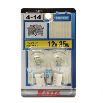 299 р. Лампа 12V P21W 35W BA15s блистер (2шт.) KOITO KOITO p4519  с доставкой в г. Пермь. Увеличить фотографию 1