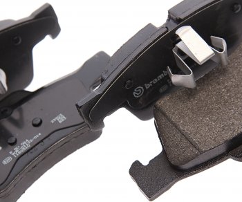 6 849 р. Колодки тормозные задние (4шт.) BREMBO Mercedes-Benz ML class W164 рестайлинг (2008-2011)  с доставкой в г. Пермь. Увеличить фотографию 2