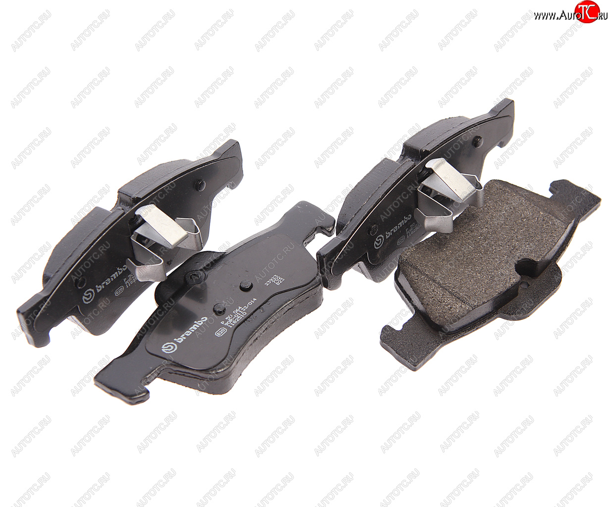 6 849 р. Колодки тормозные задние (4шт.) BREMBO Mercedes-Benz ML class W164 рестайлинг (2008-2011)  с доставкой в г. Пермь