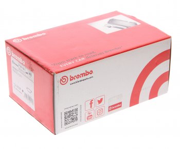 10 949 р. Колодки тормозные передние (4шт.) BREMBO Mercedes-Benz ML class W166 (2011-2015)  с доставкой в г. Пермь. Увеличить фотографию 3