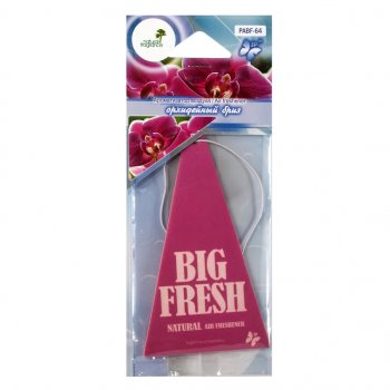 Ароматизатор подвесной пластина (орхидейный бриз) Big Fresh FKVJP FKVJP pabf-64