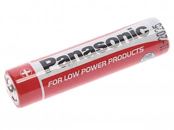 Батарейка AAA R03 1.5V блистер 4шт. (цена за 1шт.) Extra Heavy Duty PANASONIC PANASONIC pan-r03(4)бл