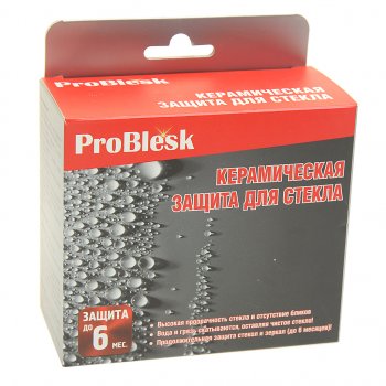 1 999 р. Антидождь 50мл+50мл гидрофобное покрытие для стекол PROBLESK PROBLESK pb1250  с доставкой в г. Пермь. Увеличить фотографию 3