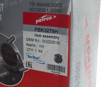 3 499 р. Ступица KIA Spectra,Shuma задняя барабанный тормоз PATRON PATRON pbk3279h  с доставкой в г. Пермь. Увеличить фотографию 4