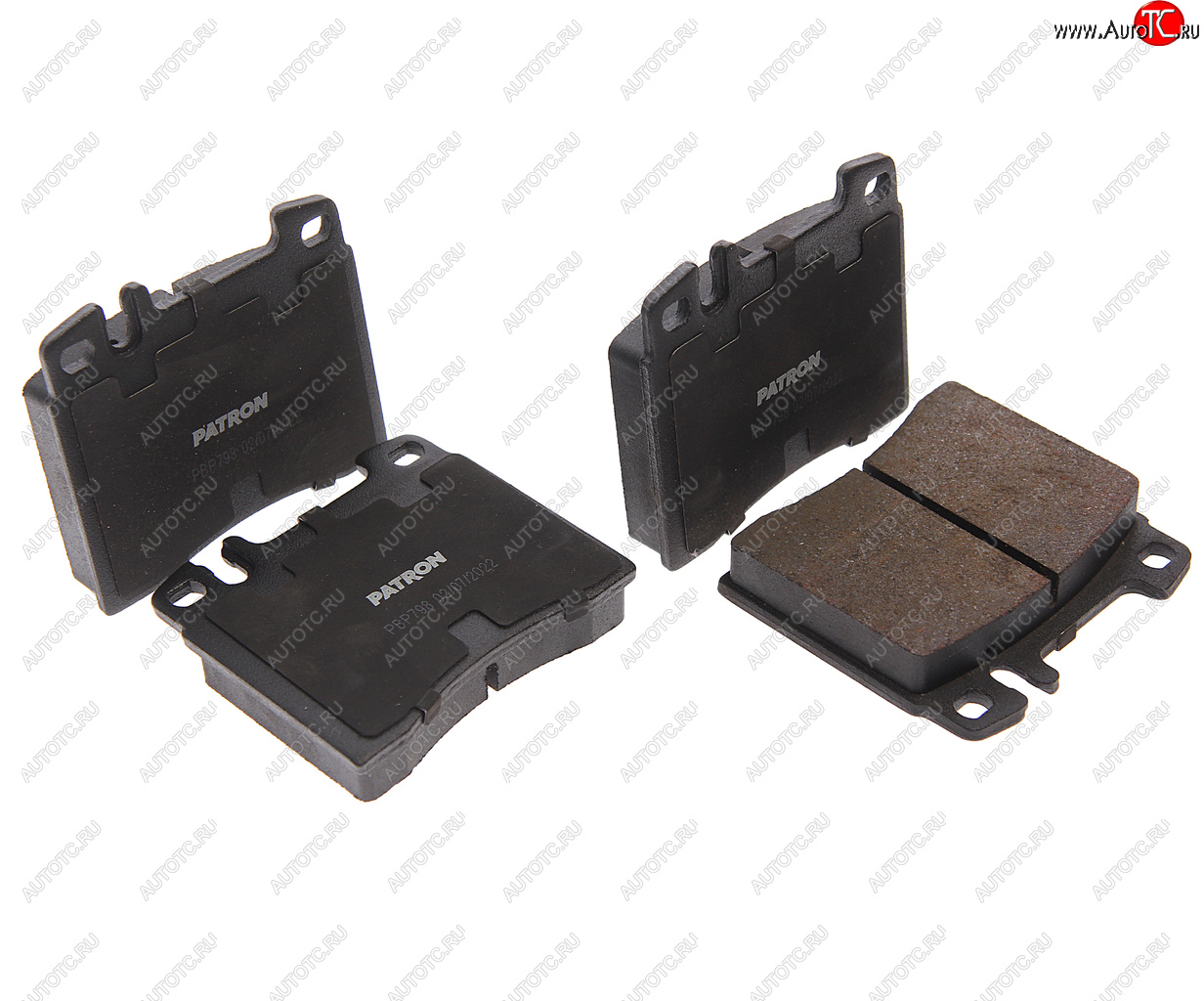 1 499 р. Колодки тормозные MERCEDES S (W140) (91-98) (3.0/3.2) передние (4шт.) PATRON PATRON pbp798 PATRON pbp798  с доставкой в г. Пермь