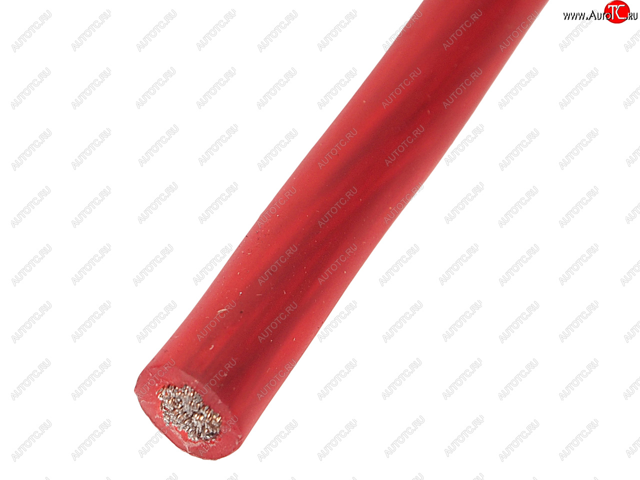 125 р. Кабель силовой 8Ga (8мм) 1м красный AURA AURA pcs-308r 50м  с доставкой в г. Пермь