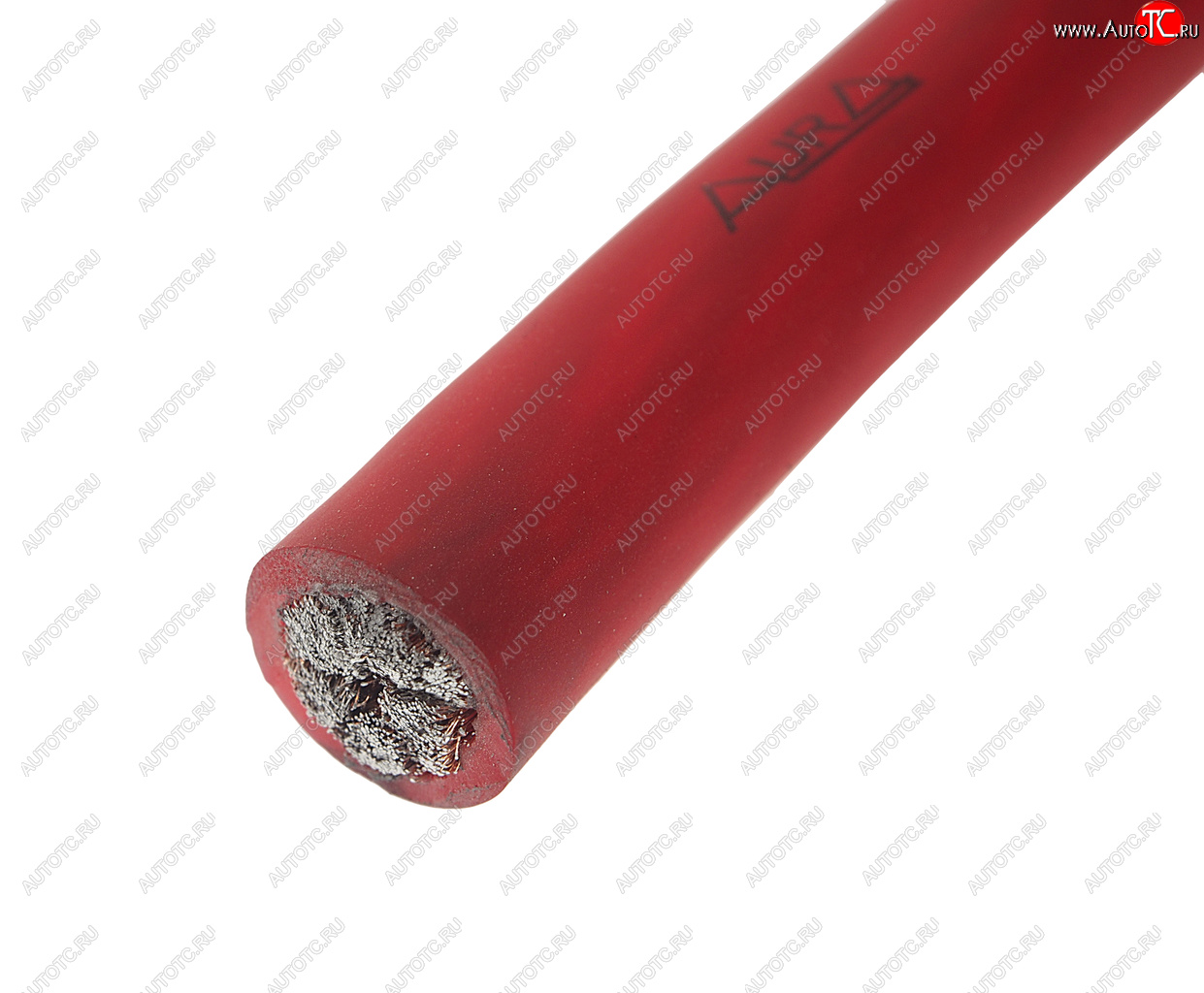 729 р. Кабель силовой 0Ga (55мм) 1м красный AURA AURA pcs-350r 10м.  с доставкой в г. Пермь