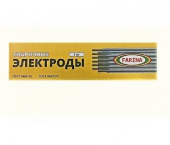 439 р. Электрод сварочный d=3.0мм 1кг FARINA FARINA пэок 46.00  с доставкой в г. Пермь. Увеличить фотографию 1