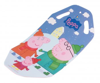 1 199 р. Ледянка 54см с ручками 1TOY 1TOY peppa  с доставкой в г. Пермь. Увеличить фотографию 1