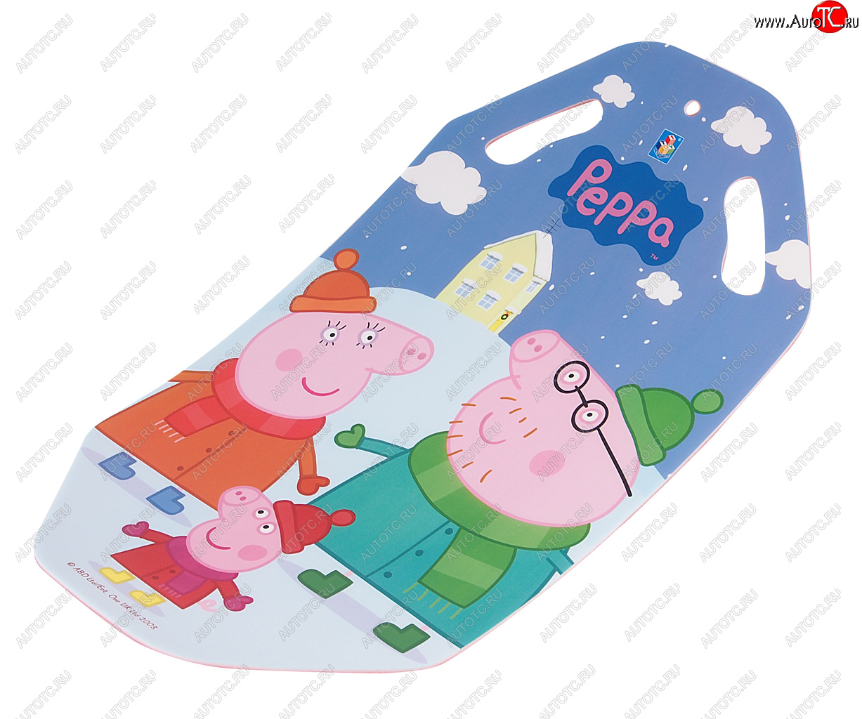 1 199 р. Ледянка 54см с ручками 1TOY 1TOY peppa  с доставкой в г. Пермь