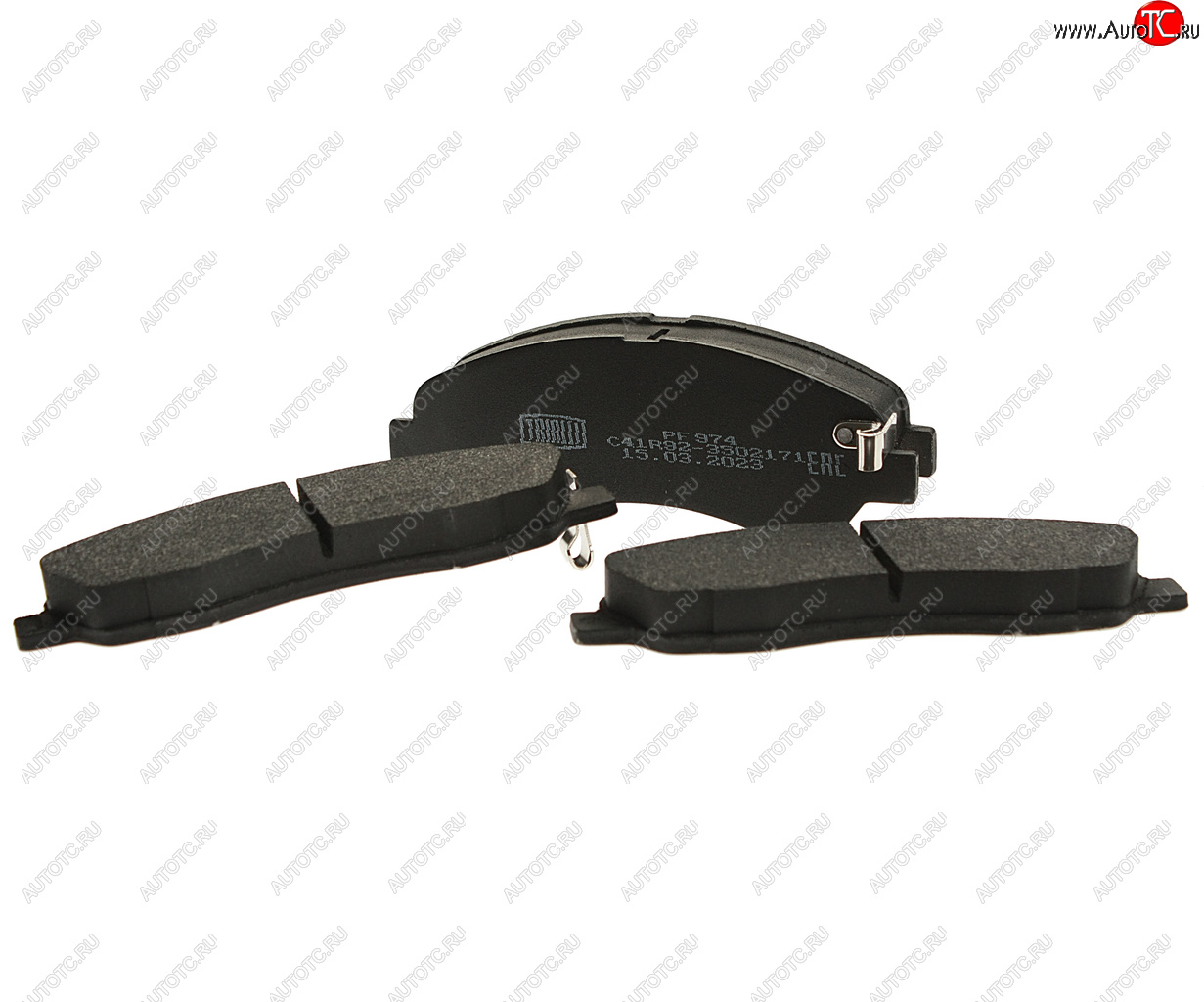 2 399 р. Колодки тормозные ГАЗель Next-C41R92 задние дисковые (4шт.) TRIALLI TRIALLI pf974 TRIALLI pf974  с доставкой в г. Пермь