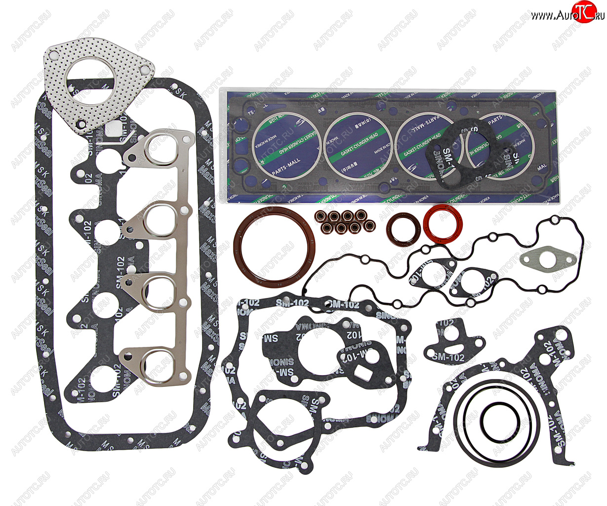 2 899 р. Прокладка двигателя CHEVROLET Lanos (1.5) комплект PMC PARTS MALL pfc-n006  с доставкой в г. Пермь