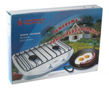 3 899 р. Плита газовая портативная 2 конфорки GEFEST GEFEST пг 700-03  с доставкой в г. Пермь. Увеличить фотографию 2