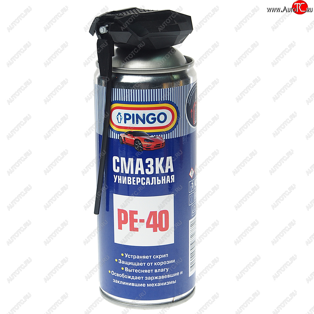649 р. Смазка универсальная проникающая PE-40 520мл со смарт-распылителем PINGO PINGO pg-85050-2  с доставкой в г. Пермь