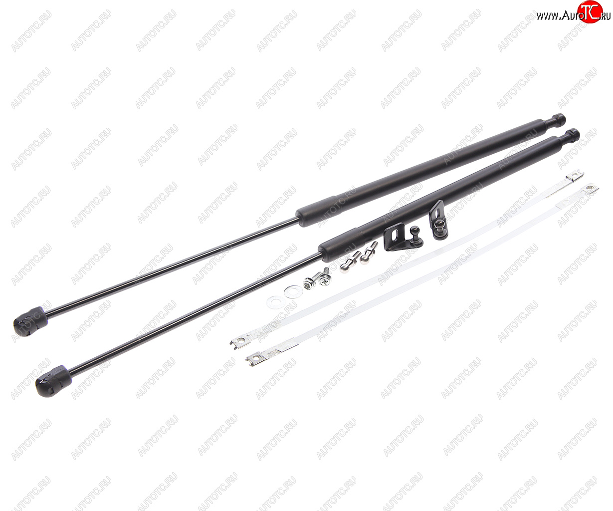 3 179 р. Амортизатор GEELY Coolray капота (комплект 2шт.+крепления L=595мм) PATRON PATRON pgs100110  с доставкой в г. Пермь