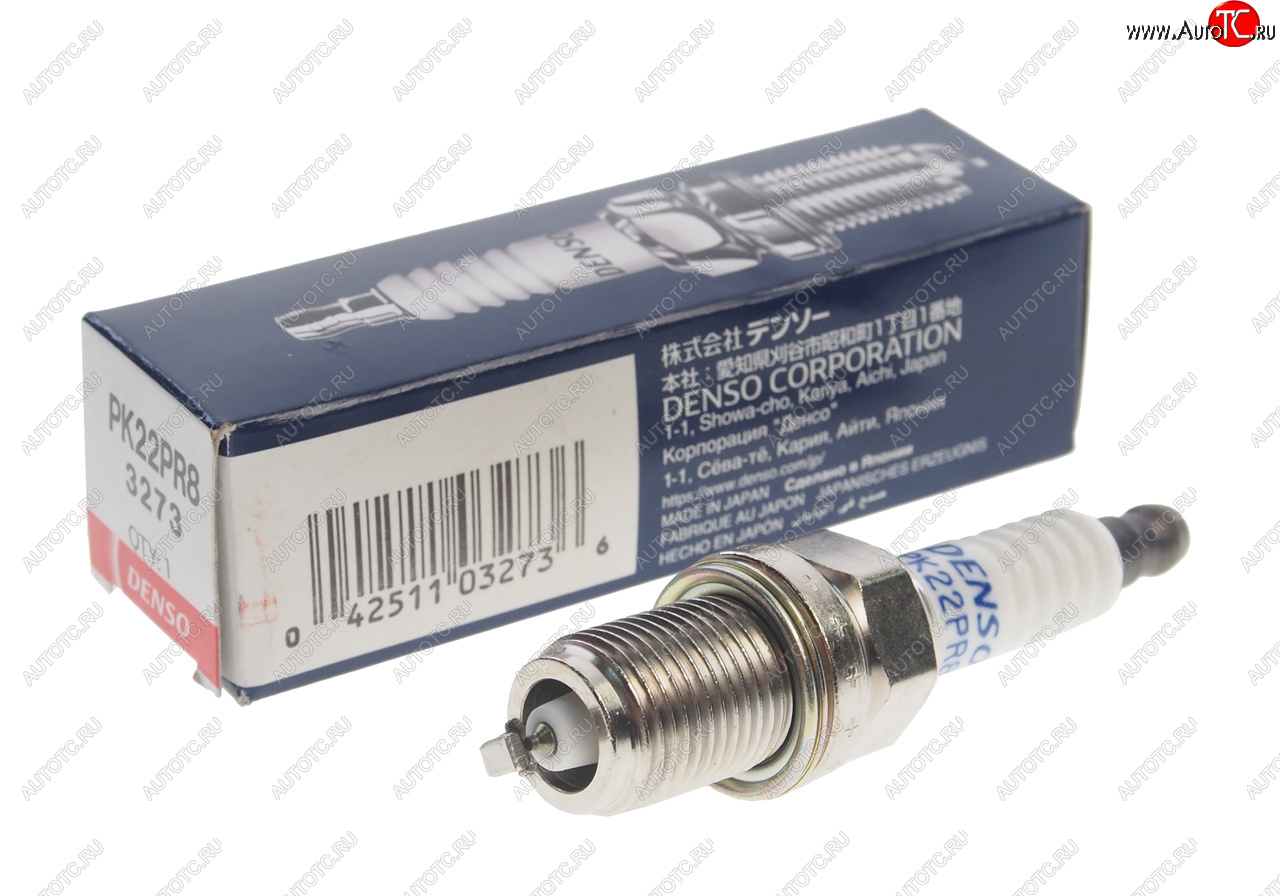 1 459 р. Свеча зажигания DENSO DENSO pk22pr8  с доставкой в г. Пермь