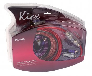 2 599 р. Набор для установки усилителя KICX KICX pk 40848  с доставкой в г. Пермь. Увеличить фотографию 1