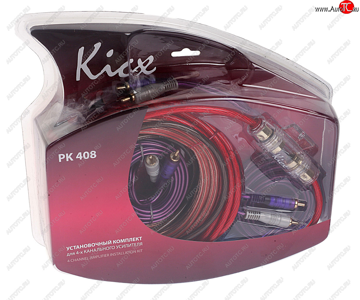2 599 р. Набор для установки усилителя KICX KICX pk 40848  с доставкой в г. Пермь