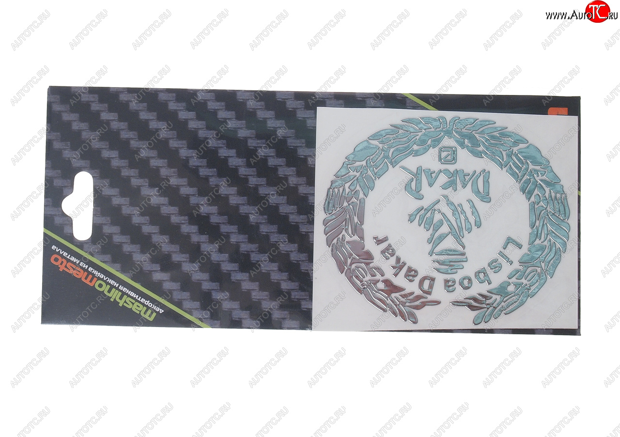 153 р. Наклейка металлическая Freds accessories 4WD 12х98мм (2шт.) MASHINOKOM MASHINOKOM pkta 010  с доставкой в г. Пермь