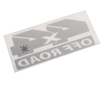 168 р. Наклейка металлическая Off Road 40х90мм MASHINOKOM MASHINOKOM pkta 03802  с доставкой в г. Пермь. Увеличить фотографию 2