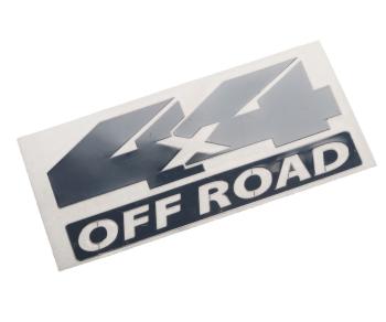 168 р. Наклейка металлическая Off Road 40х90мм MASHINOKOM MASHINOKOM pkta 03802  с доставкой в г. Пермь. Увеличить фотографию 1
