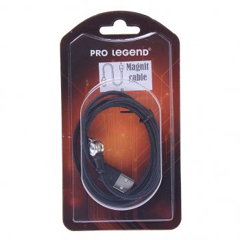 253 р. Кабель USB Type C 1м магнитный PRO LEGEND PRO LEGEND pl1152  с доставкой в г. Пермь. Увеличить фотографию 1