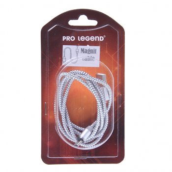 389 р. Кабель USB Type C 1м магнитный PRO LEGEND PRO LEGEND pl1155  с доставкой в г. Пермь. Увеличить фотографию 1
