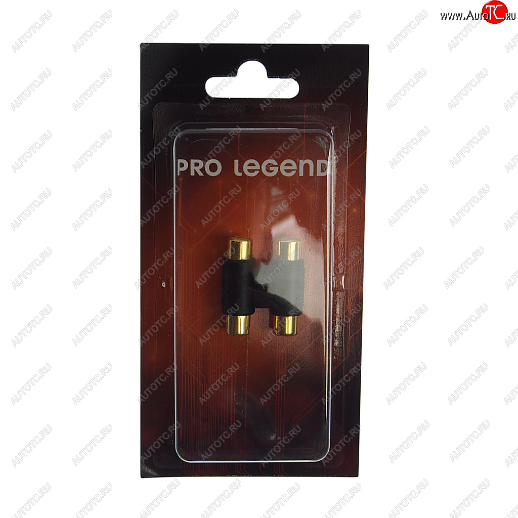 116 р. Переходник 2RCA (гнездо)- 2RCA (гнездо) PRO LEGEND PRO LEGEND pl2285  с доставкой в г. Пермь