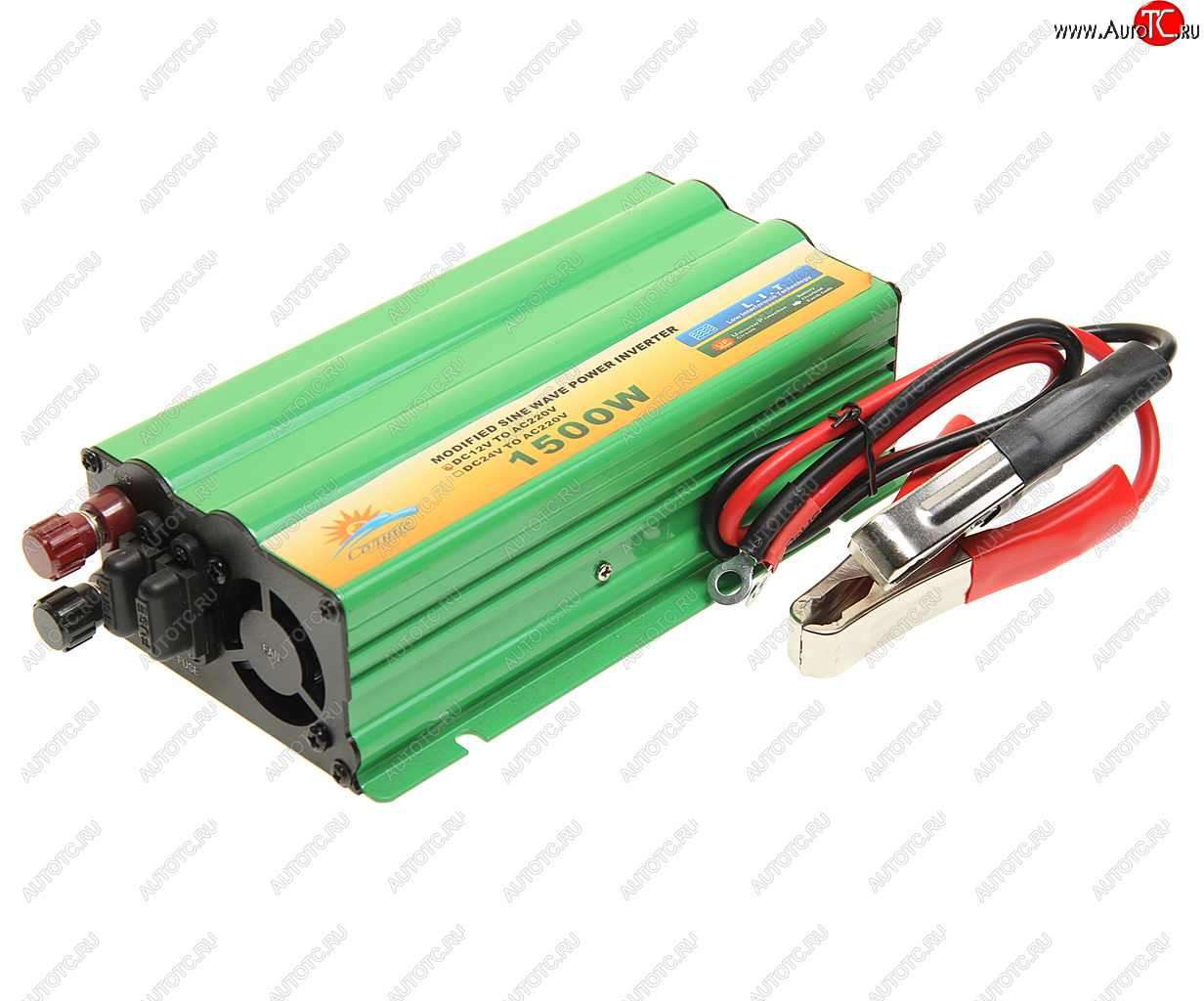 6 449 р. Преобразователь напряжения (инвертор) 12-220V 1500Вт PRO LEGEND PRO LEGEND pl3205  с доставкой в г. Пермь