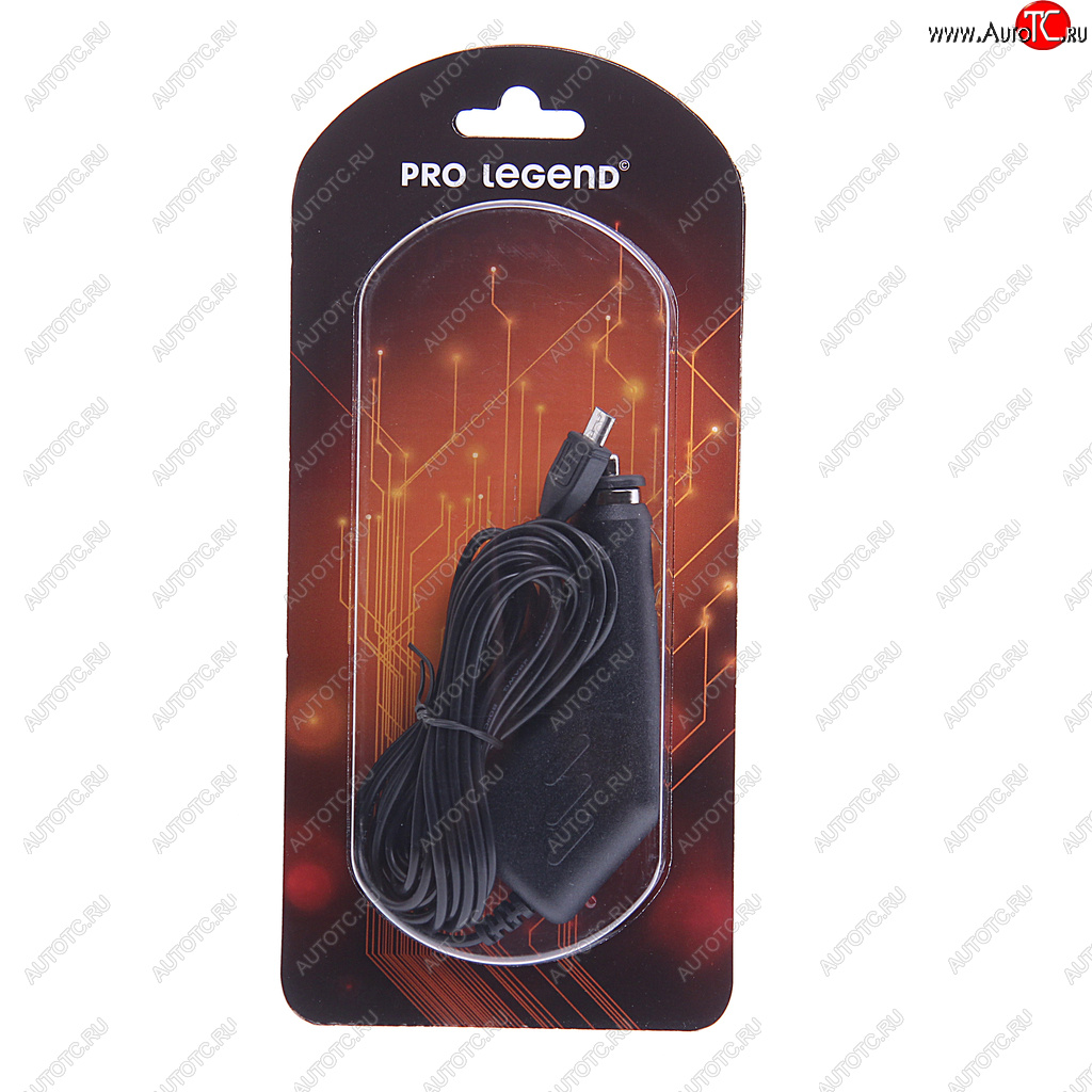 258 р. Устройство зарядное для видеорегистратора PRO LEGEND PRO LEGEND pl3311  с доставкой в г. Пермь