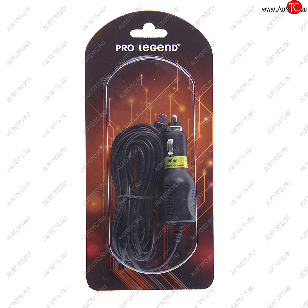 359 р. Устройство зарядное для видеорегистратора PRO LEGEND PRO LEGEND pl3326 PRO LEGEND pl3326  с доставкой в г. Пермь
