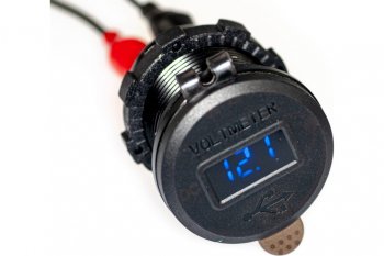 1 289 р. Розетка автомобильная встраиваемая 12V-24V 2USB вольтметр QC3.0 PRO LEGEND PRO LEGEND pl9370  с доставкой в г. Пермь. Увеличить фотографию 4