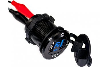 1 199 р. Розетка автомобильная встраиваемая 12V-24V 2USB вольтметр QC3.0 PRO LEGEND PRO LEGEND pl9373 PRO LEGEND pl9373  с доставкой в г. Пермь. Увеличить фотографию 2