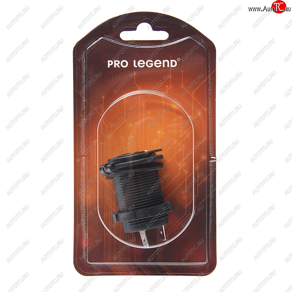 439 р. Гнездо прикуривателя 12V-24V синяя подсветка PRO LEGEND PRO LEGEND pl9376 PRO LEGEND pl9376  с доставкой в г. Пермь
