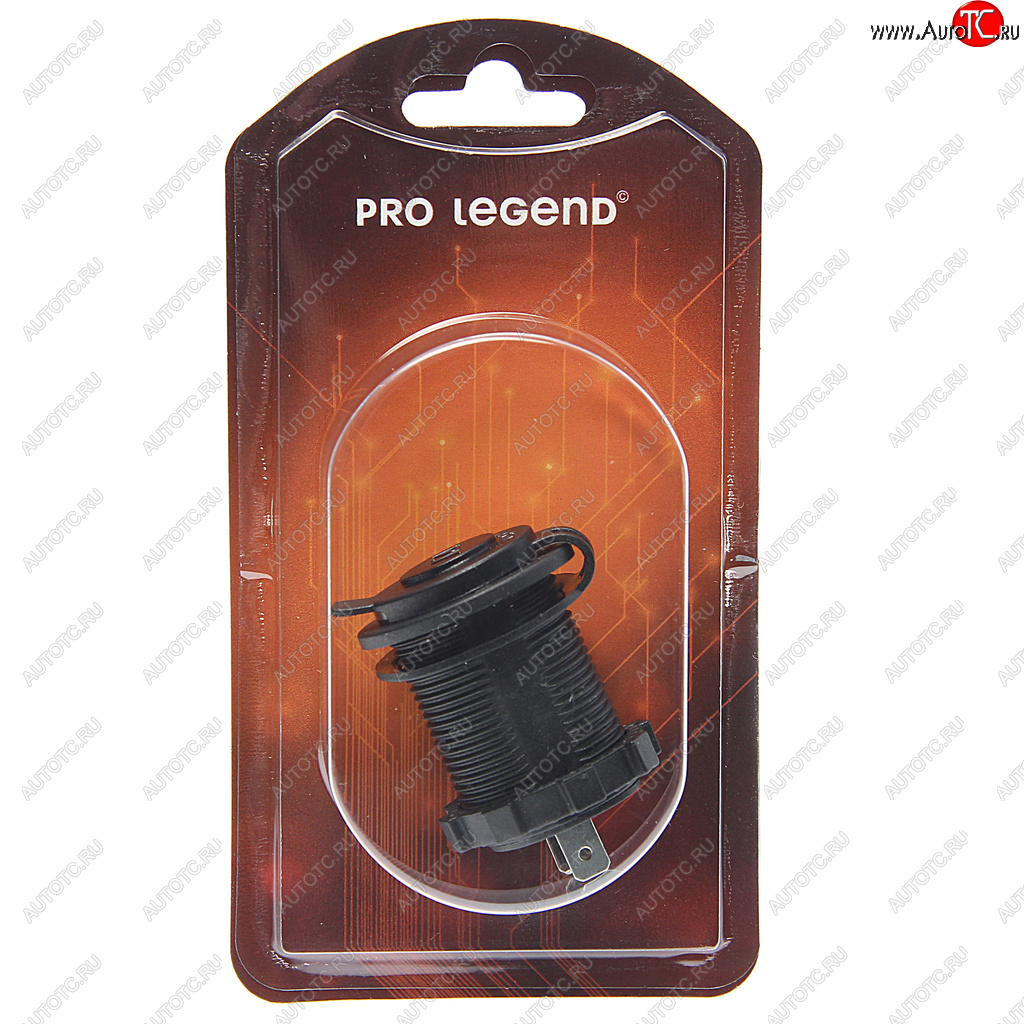 439 р. Гнездо прикуривателя 12V-24V зеленая подсветка PRO LEGEND PRO LEGEND pl9377  с доставкой в г. Пермь