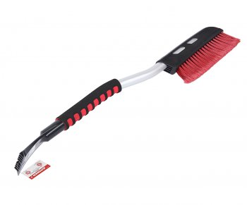 1 139 р. Щетка со скребком 67см черно-красная ZIPOWER ZIPOWER pm2142  с доставкой в г. Пермь. Увеличить фотографию 1