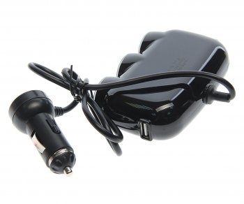 929 р. Разветвитель прикуривателя 3-х гнездовой 12-24V 2USB ZIPOWER ZIPOWER pm6653  с доставкой в г. Пермь. Увеличить фотографию 2