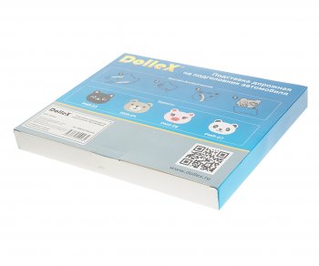 379 р. Столик в салон автомобиля многофункциональный черный Кошка DOLLEX DOLLEX pmr-03  с доставкой в г. Пермь. Увеличить фотографию 4