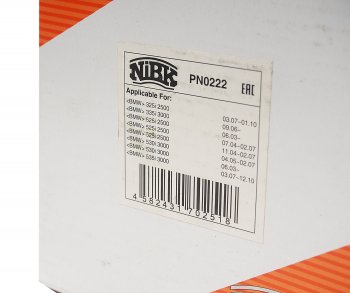 4 999 р. Колодки тормозные передние (4шт.) NIBK BMW 3 серия E93 кабриолет дорестайлинг (2006-2010)  с доставкой в г. Пермь. Увеличить фотографию 3