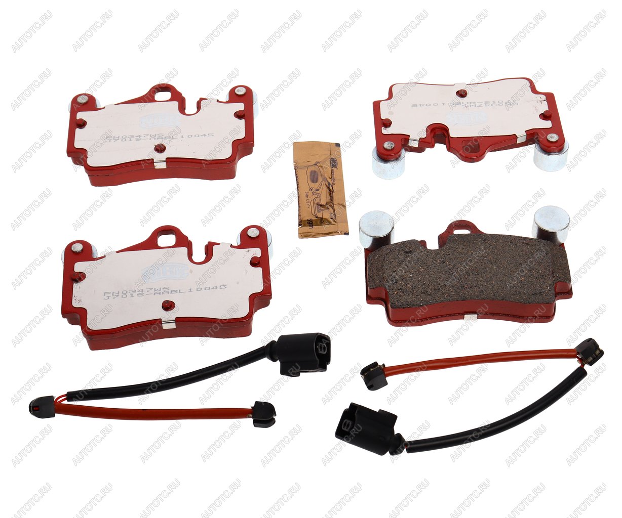 9 499 р. Колодки тормозные VW Touareg (03-) PORSCHE Cayenne (03-) задние (Sport) (4шт.) NIBK NIBK pn0347ws NIBK pn0347ws  с доставкой в г. Пермь