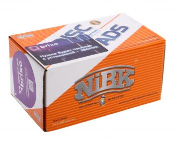 4 199 р. Колодки тормозные NISSAN Bluebird Sylphy (06-) дисковые передние (4шт.) NIBK NIBK pn0397 NIBK pn0397  с доставкой в г. Пермь. Увеличить фотографию 5