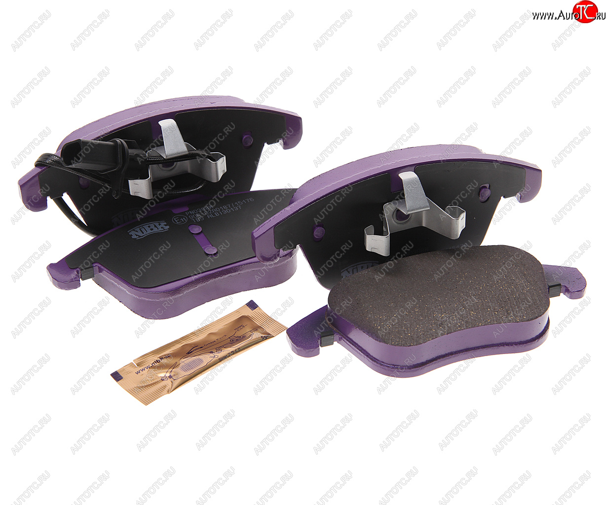 4 299 р. Колодки тормозные передние (4шт.) NIBK CITROEN C4 picasso 3D минивэн дорестайлинг (2014-2016)  с доставкой в г. Пермь