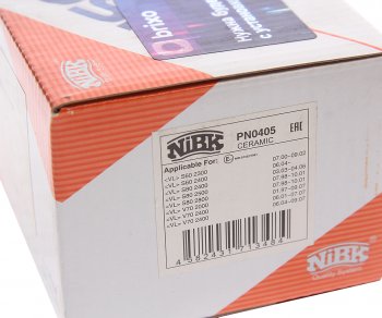 3 469 р. Колодки тормозные задние (4шт.) NIBK Volvo S60 RS,RH седан дорестайлинг (2000-2004)  с доставкой в г. Пермь. Увеличить фотографию 4