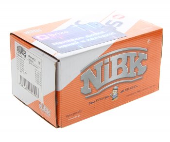 2 389 р. Колодки тормозные передние (4шт.) NIBK Toyota Yaris XP90 седан дорестайлинг (2006-2009)  с доставкой в г. Пермь. Увеличить фотографию 3